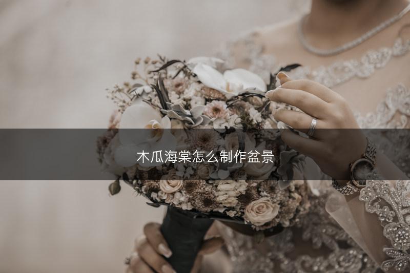 木瓜海棠怎么制作盆景(图1)
