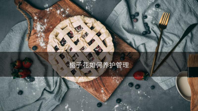 栀子花如何养护管理(图1)