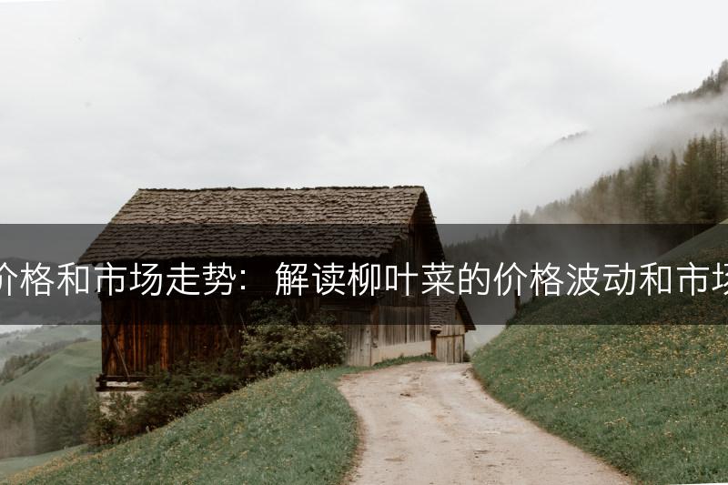 柳叶菜的价格和市场走势：解读柳叶菜的价格波动和市场发展趋势(图1)