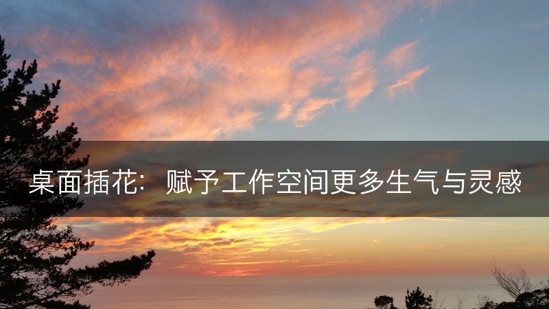 桌面插花：赋予工作空间更多生气与灵感(图1)