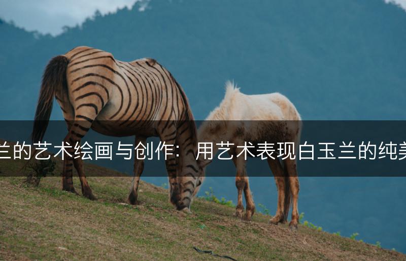 白玉兰的艺术绘画与创作：用艺术表现白玉兰的纯美形象(图1)