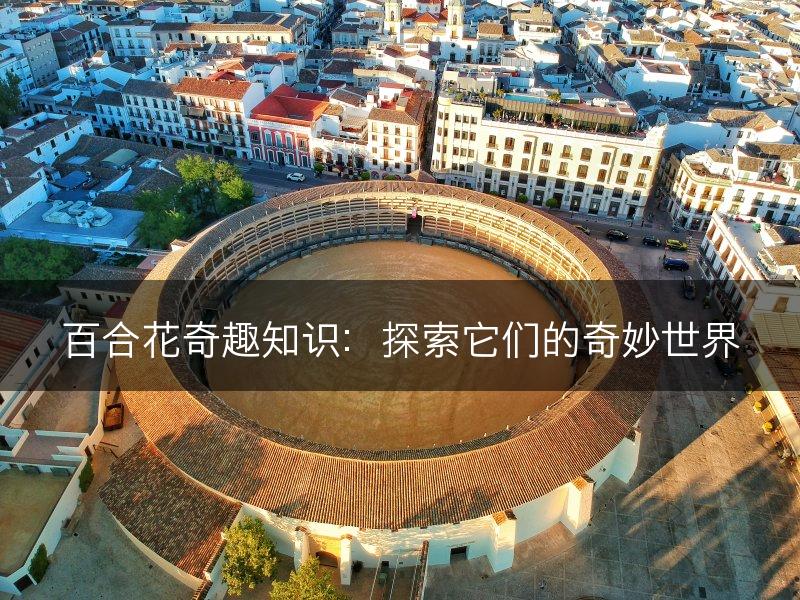 百合花奇趣知识：探索它们的奇妙世界(图1)