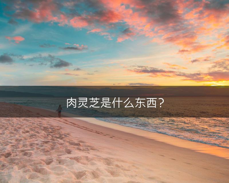 肉灵芝是什么东西？(图1)
