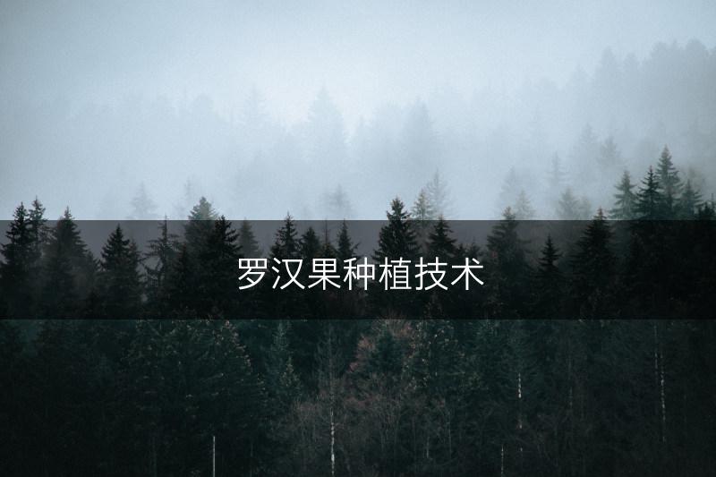 罗汉果种植技术(图1)