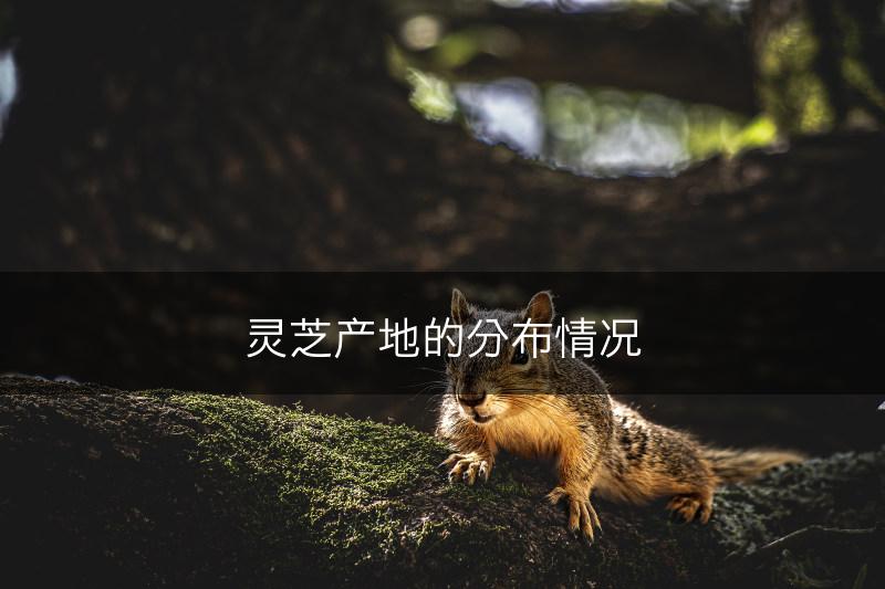 灵芝产地的分布情况(图1)