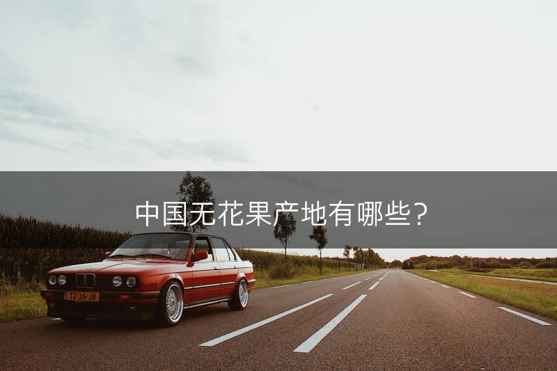 中国无花果产地有哪些？(图1)