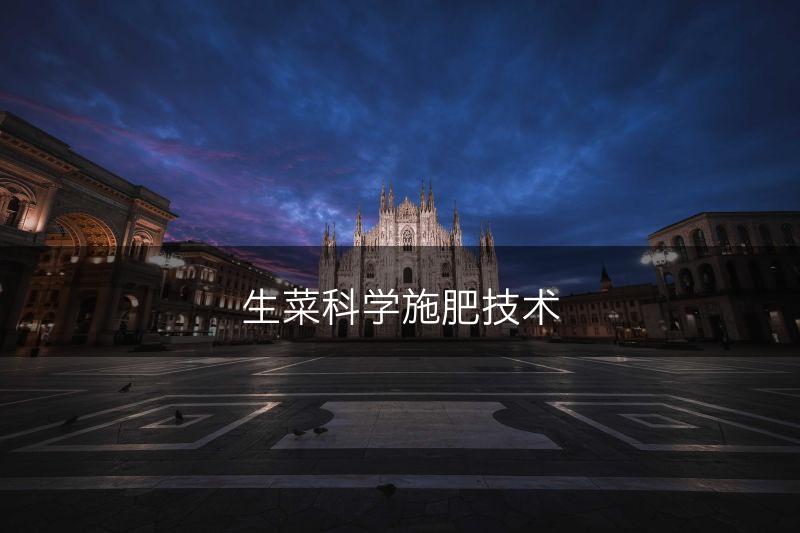 生菜科学施肥技术(图1)