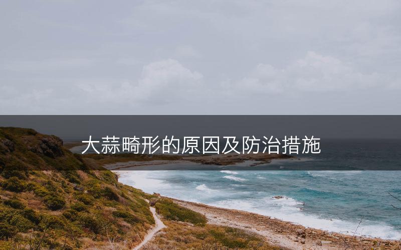 大蒜畸形的原因及防治措施(图1)